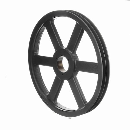 Browning 2 Groove Cast Iron Bushed Bore Multiple Sheave, 2B5V160 2B5V160